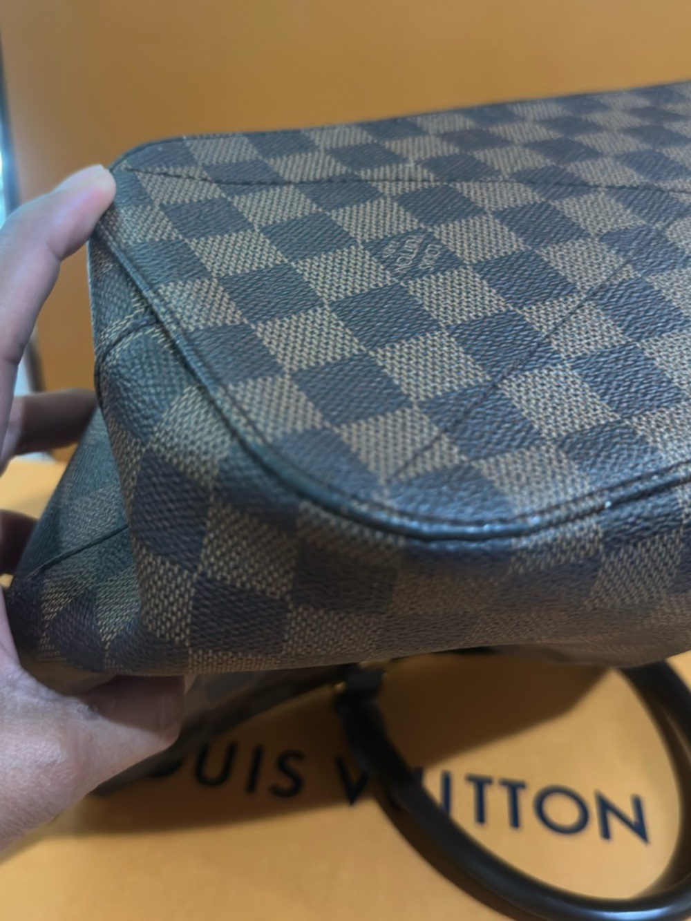 Louis Vuitton Siena pm Damier Ebene Brown Handbag - Picture 11 of 15